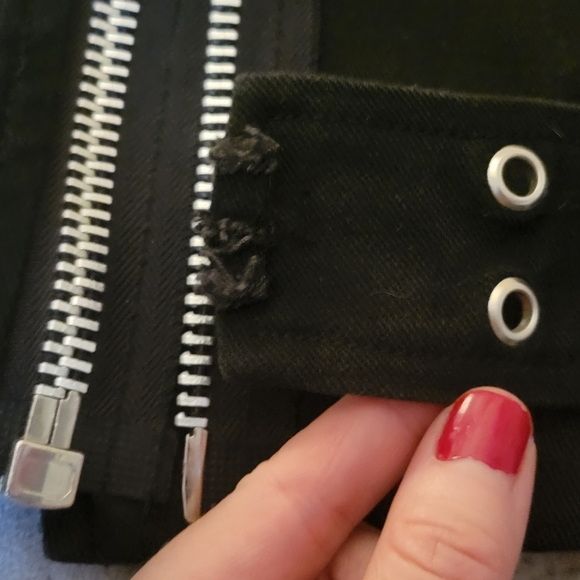 RARE vintage Lip Service Motorcycle Jacket SMALL - Picture 15 of 16